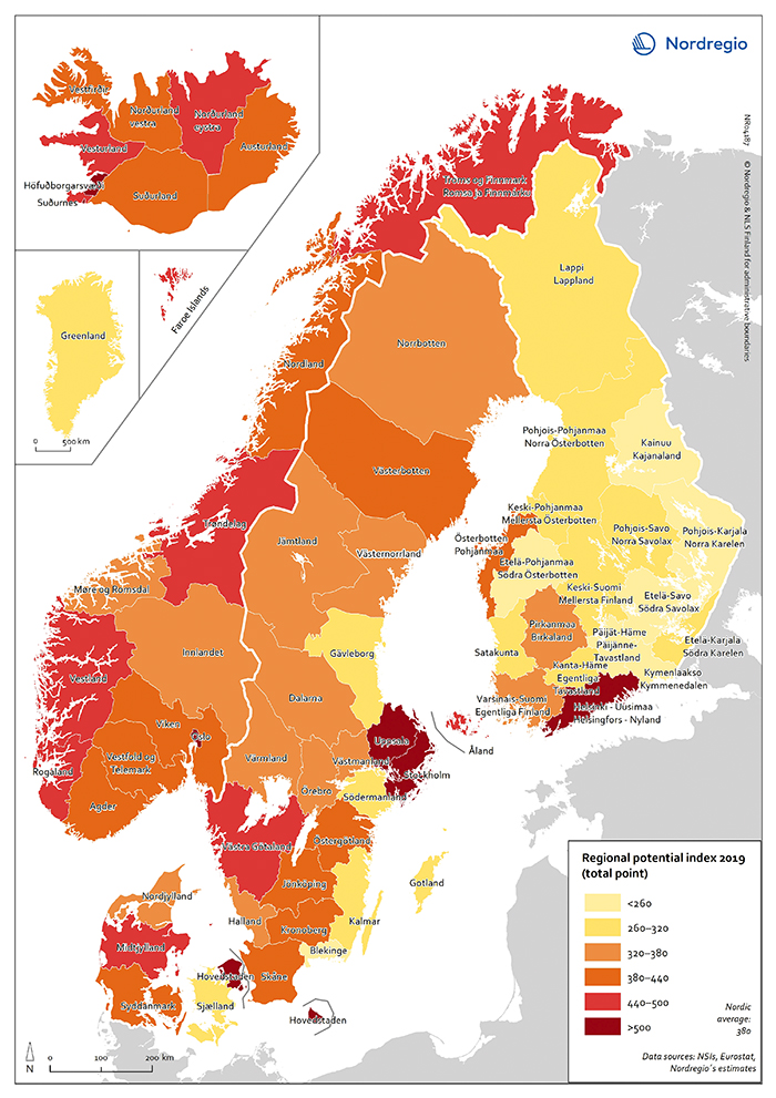 Figure 12.5 is a map and a visualization based on the text