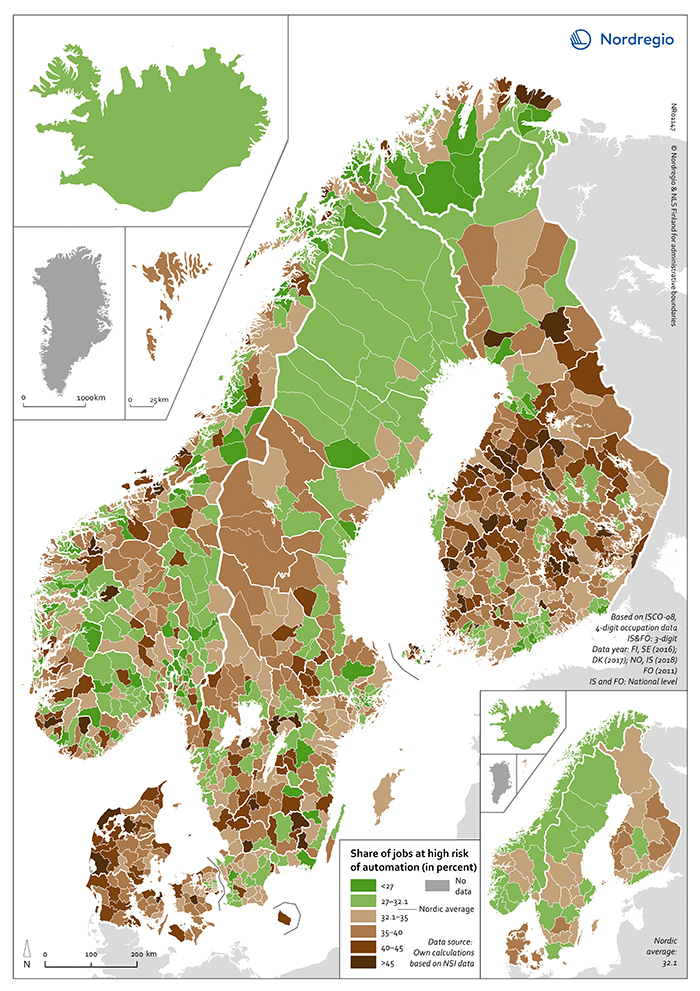 Figure 6.3 is a map and a visualization based on the text