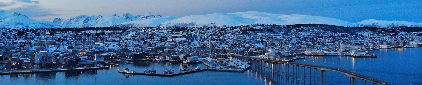 Houses in the north of Norway