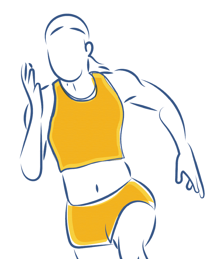 woman running