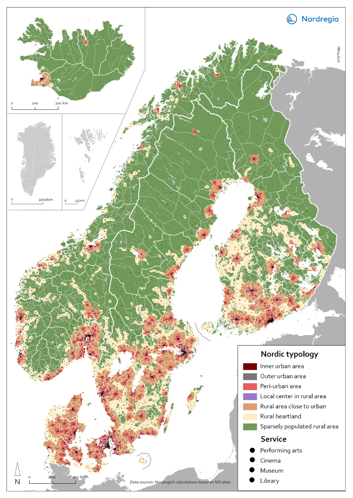 Figur 1. Nordisk urban–rural typologi med koordinatssatta kulturverksamheter.png