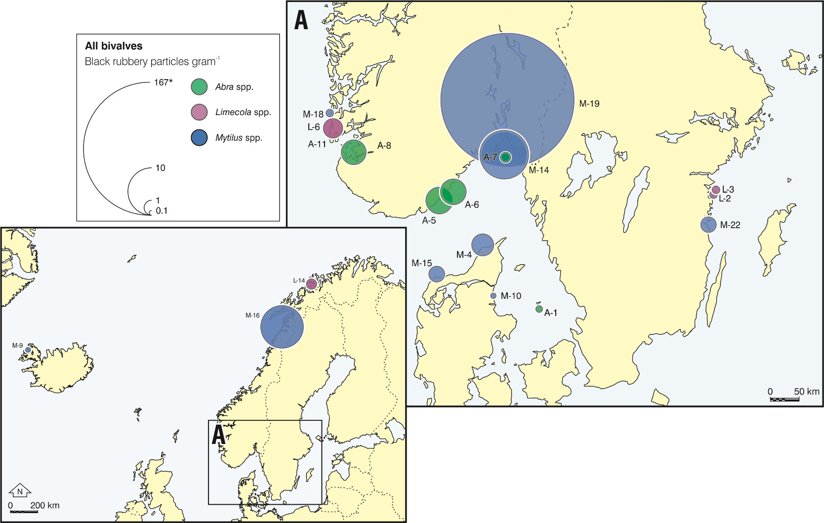 Maps with graphical representation