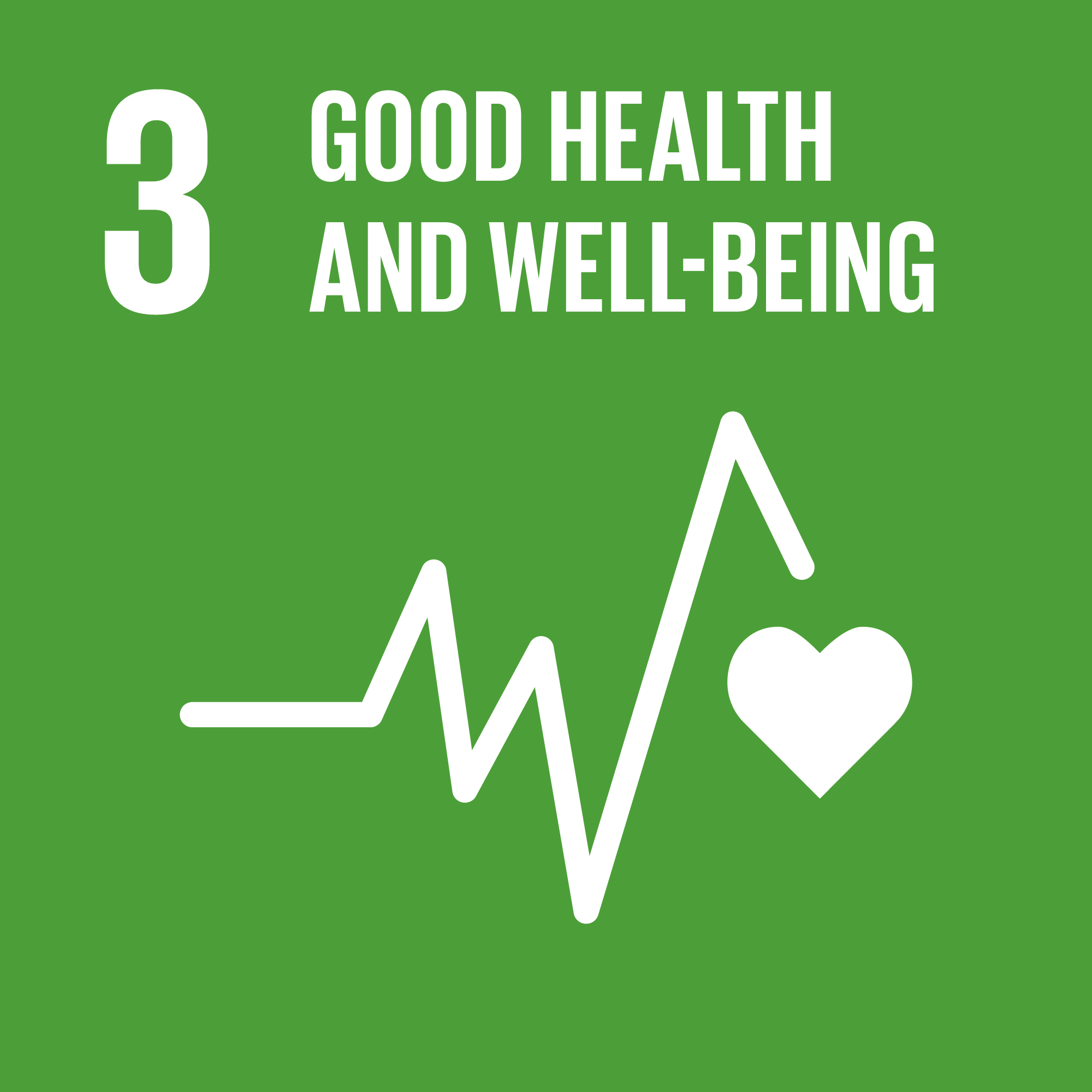 Icon: Good health and well-being
