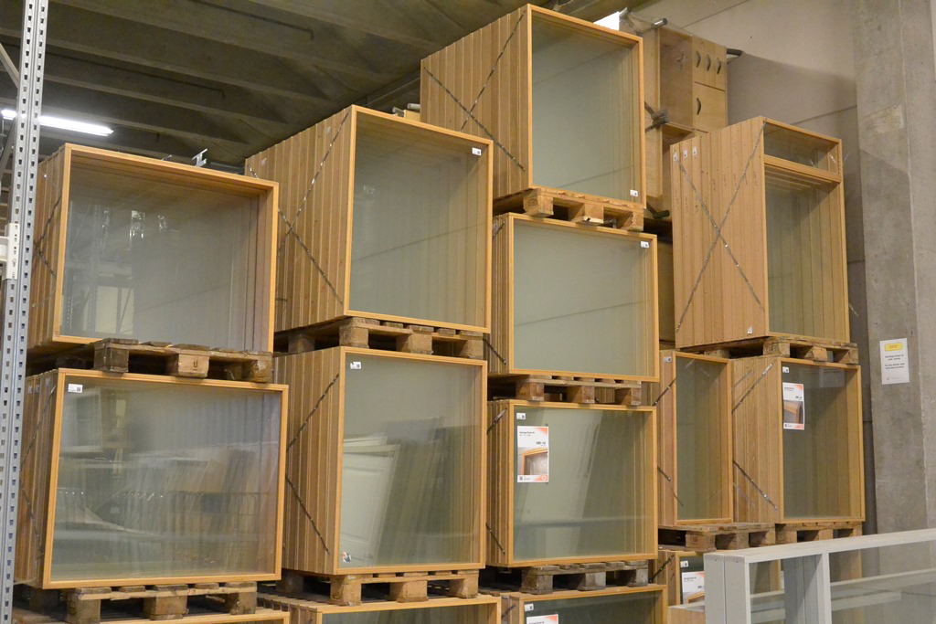 Piles of windows