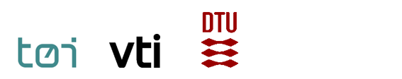 tøi, vti and dtu logos