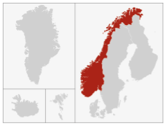Norway map