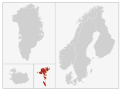 Faroe Islands map