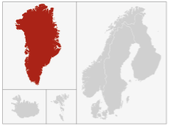 Greenland map