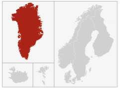 Greenland map