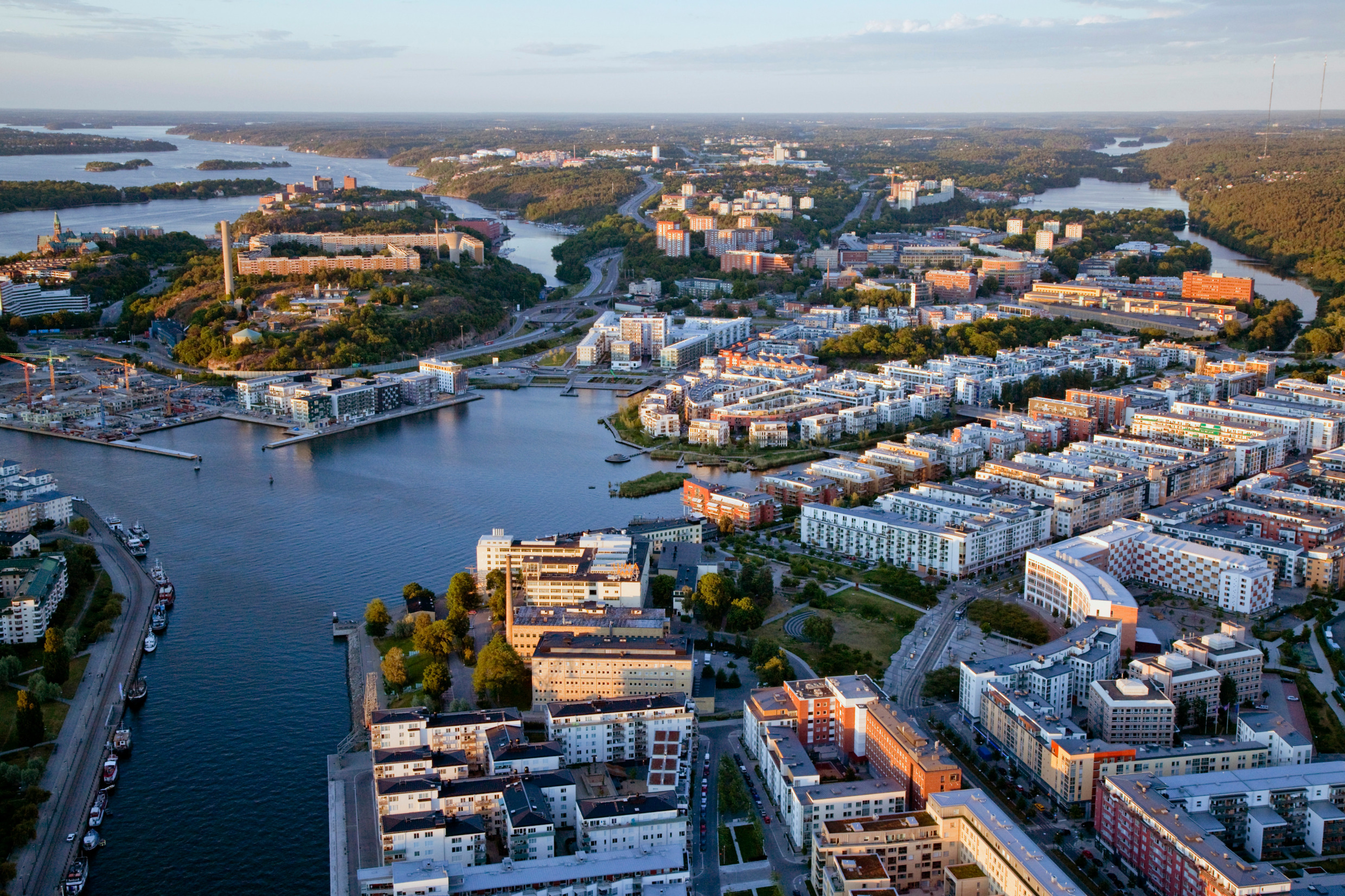 Hammarby Sjöstad, sustainable residential area