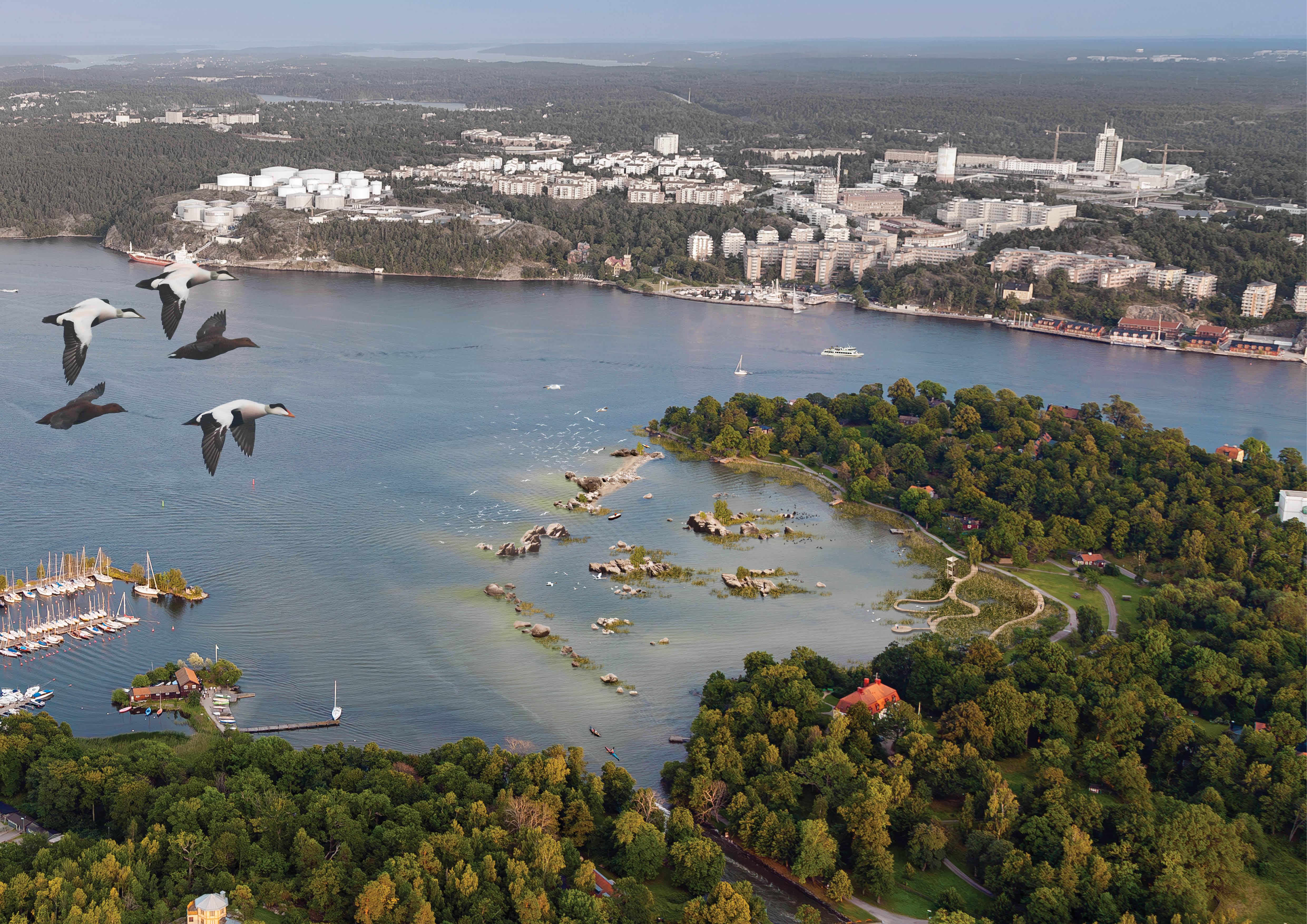 Figure 35 - Vision of a new lagoon in Stockholm inner archipelago – Picture Gaia arkitektur.jpg